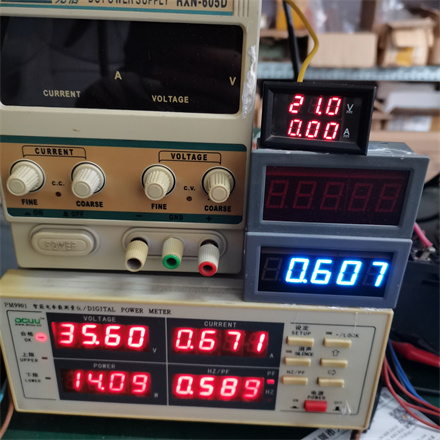 本安煤安電源AC110V輸入實(shí)際使用是127V),輸入功率36W,輸出16-21V，恒流1.58A±3%